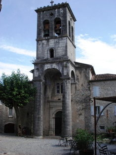 Labeaume. de kerk